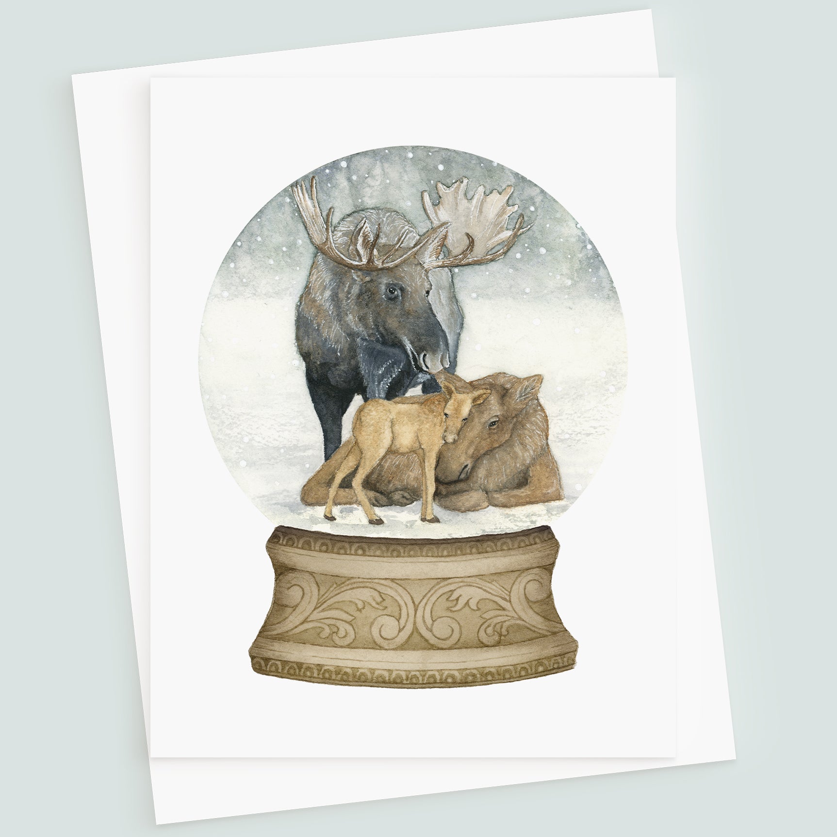 Set of 6 Christmas Cards - Young by Design