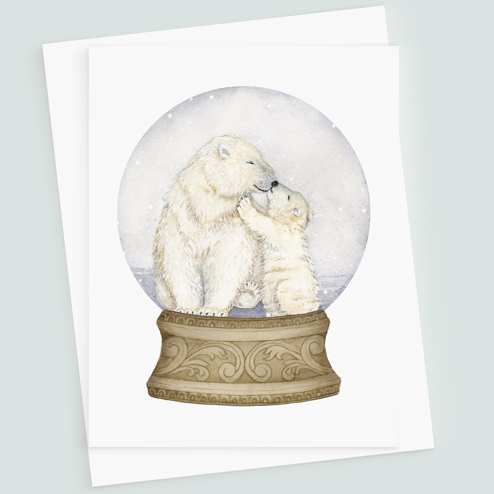 Set of 6 Christmas Cards - Young by Design