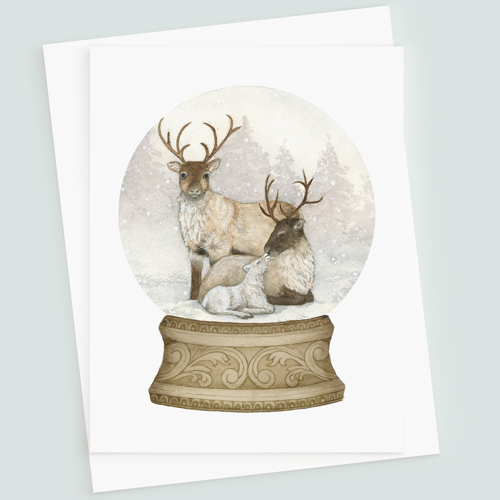 Set of 6 Christmas Cards - Young by Design