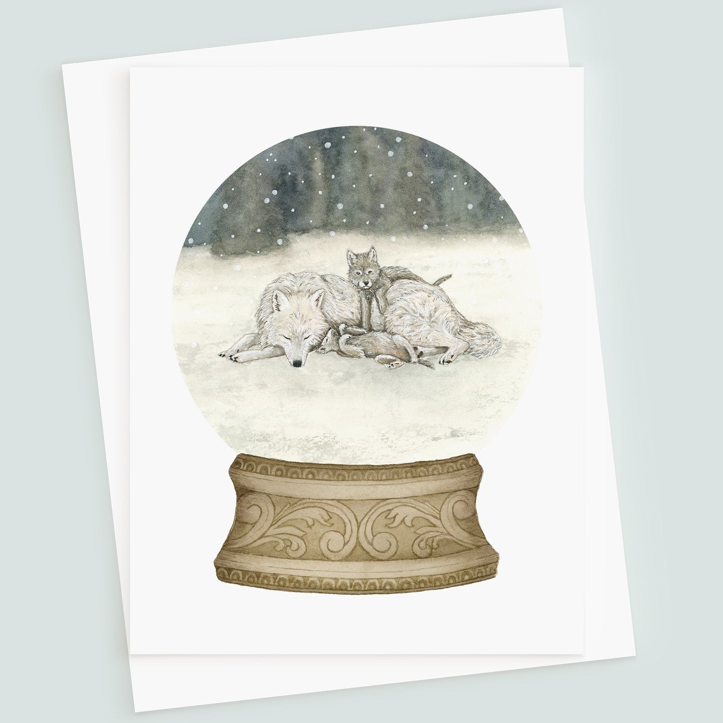 Set of 6 Christmas Cards - Young by Design