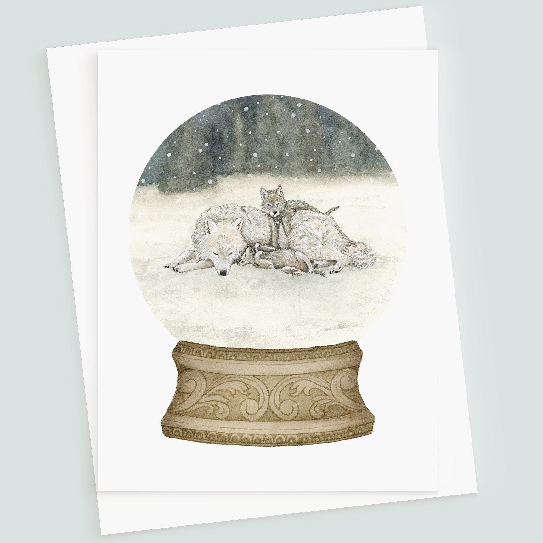 Set of 6 Christmas Cards - Young by Design