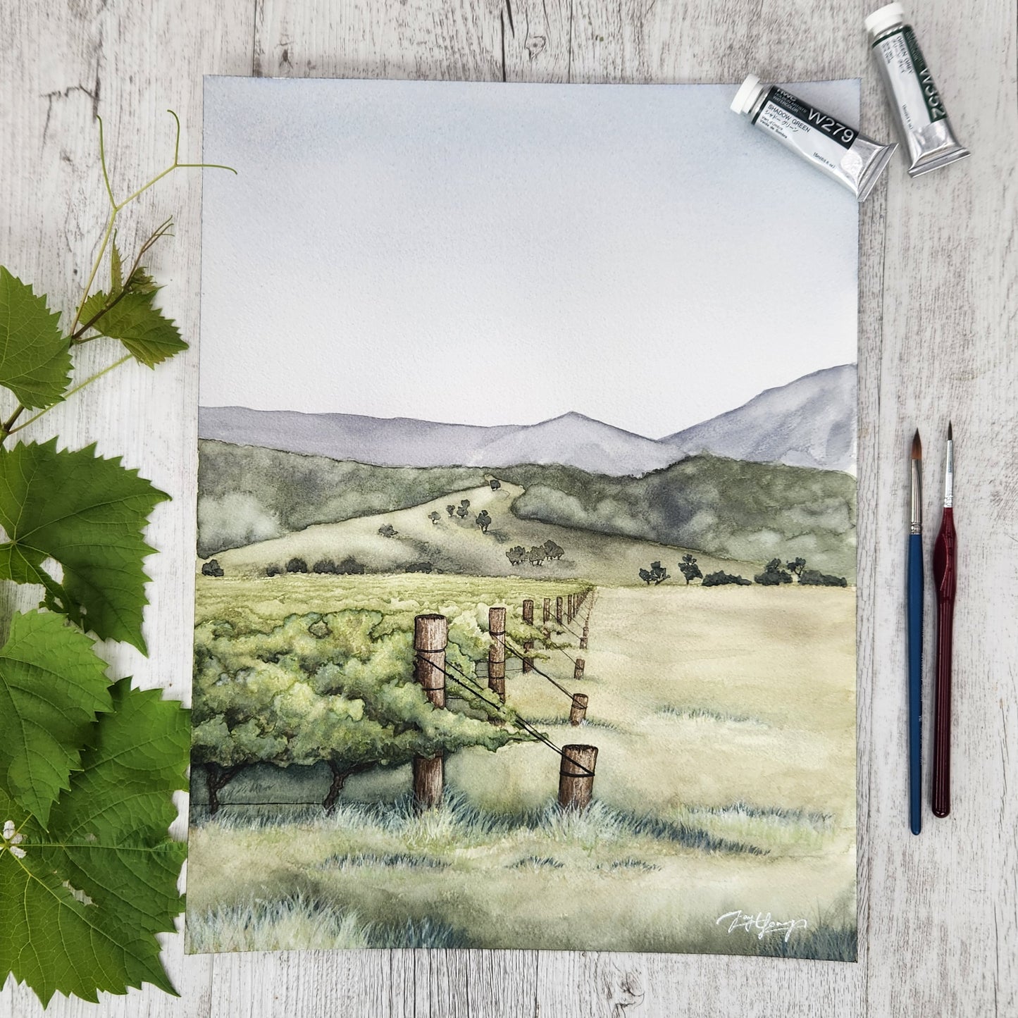 Heart of the Valley - Original Artwork - Young by Design