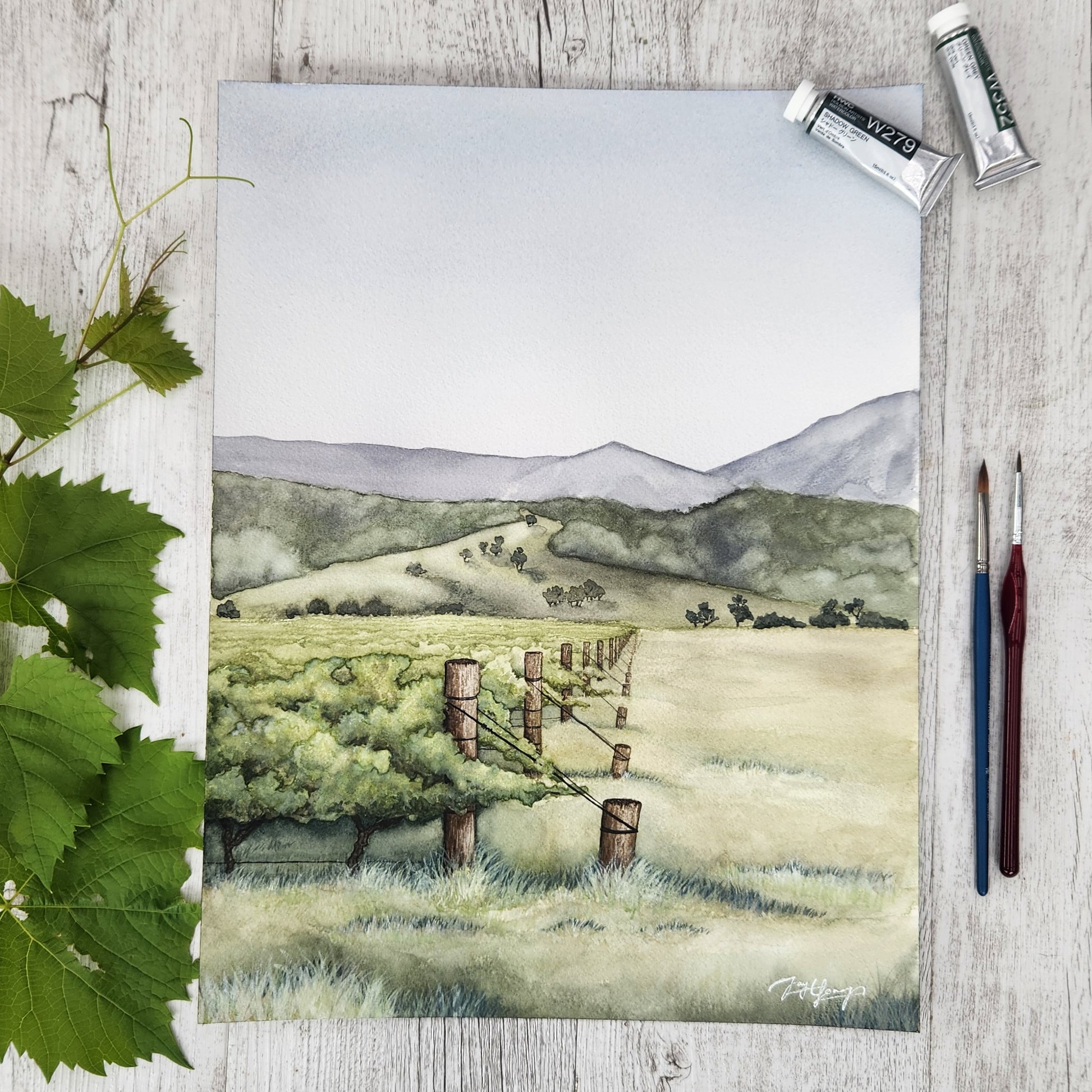 Heart of the Valley - Original Artwork - Young by Design