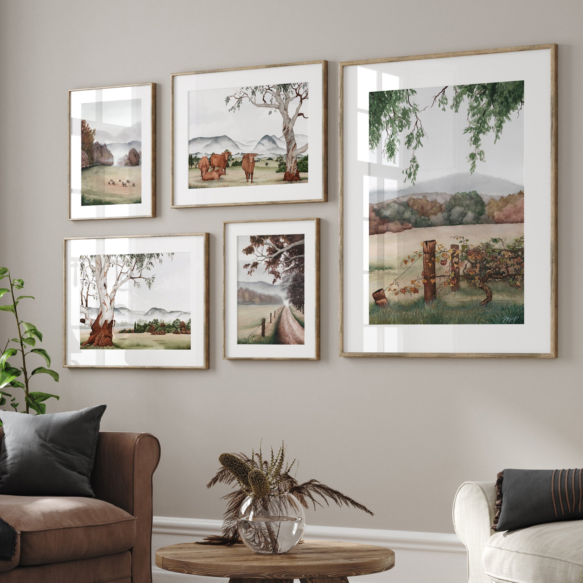 'Autumn Vines' - Fine Art Print - Young by Design