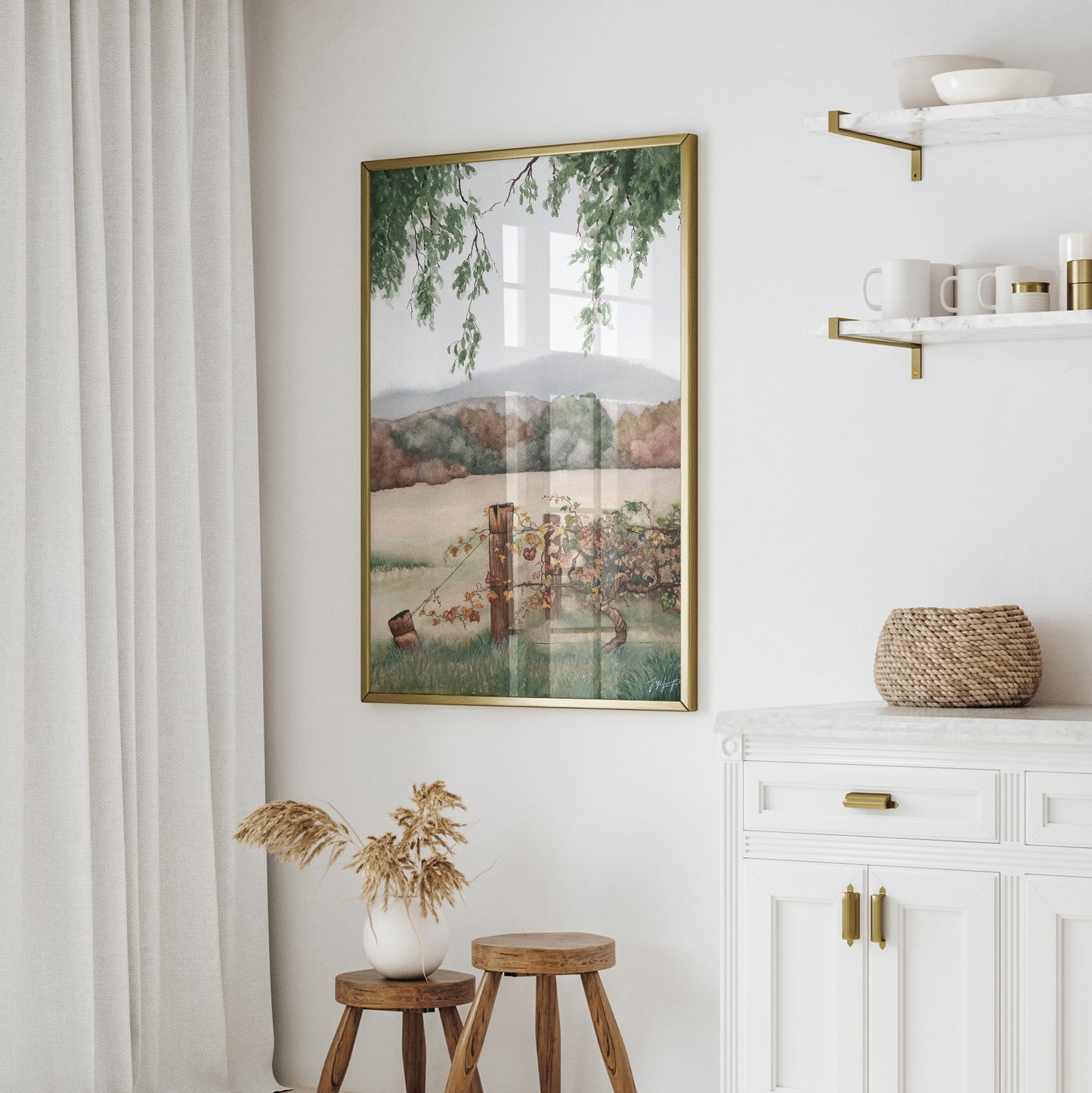 'Autumn Vines' - Fine Art Print - Young by Design