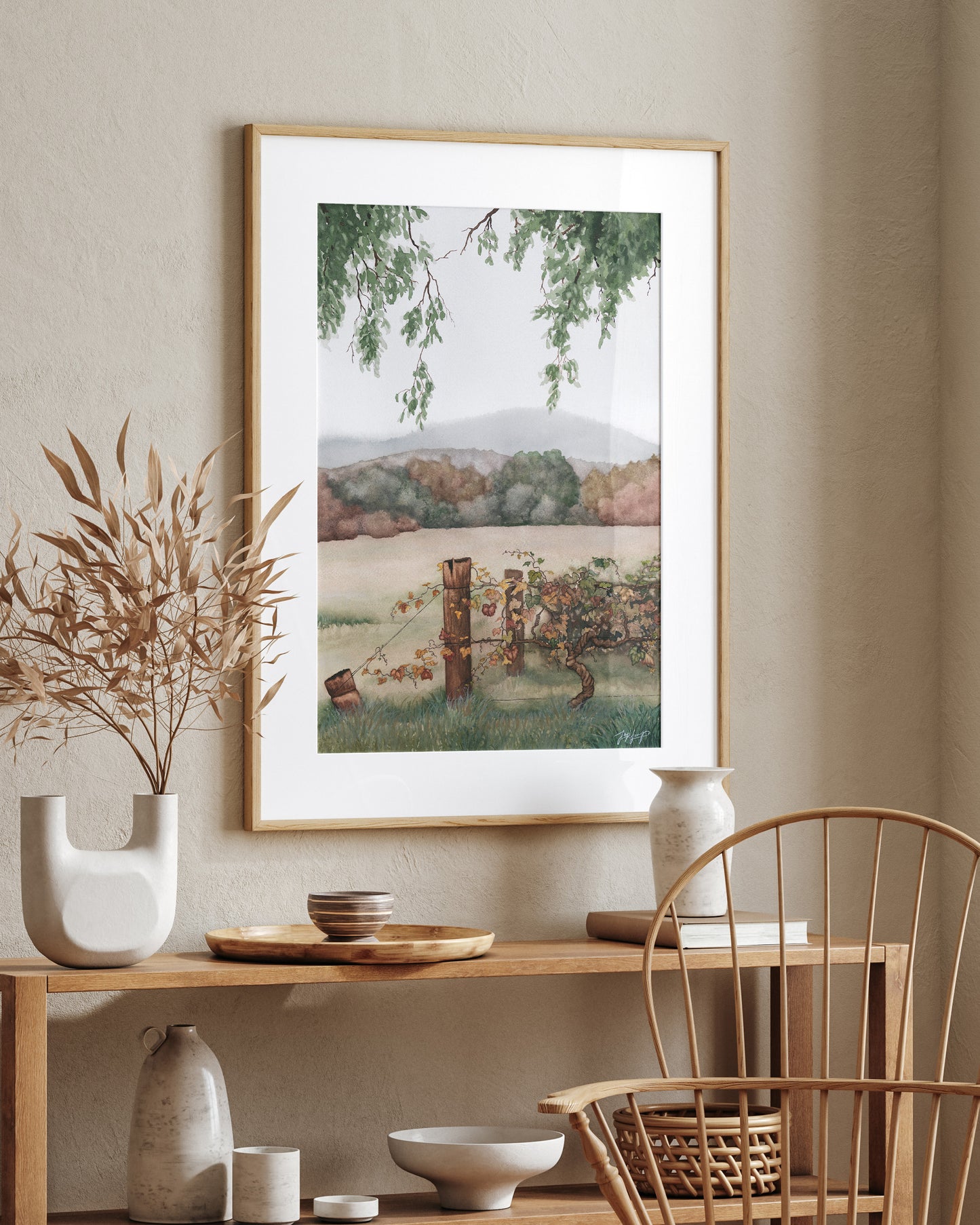 'Autumn Vines' - Fine Art Print - Young by Design