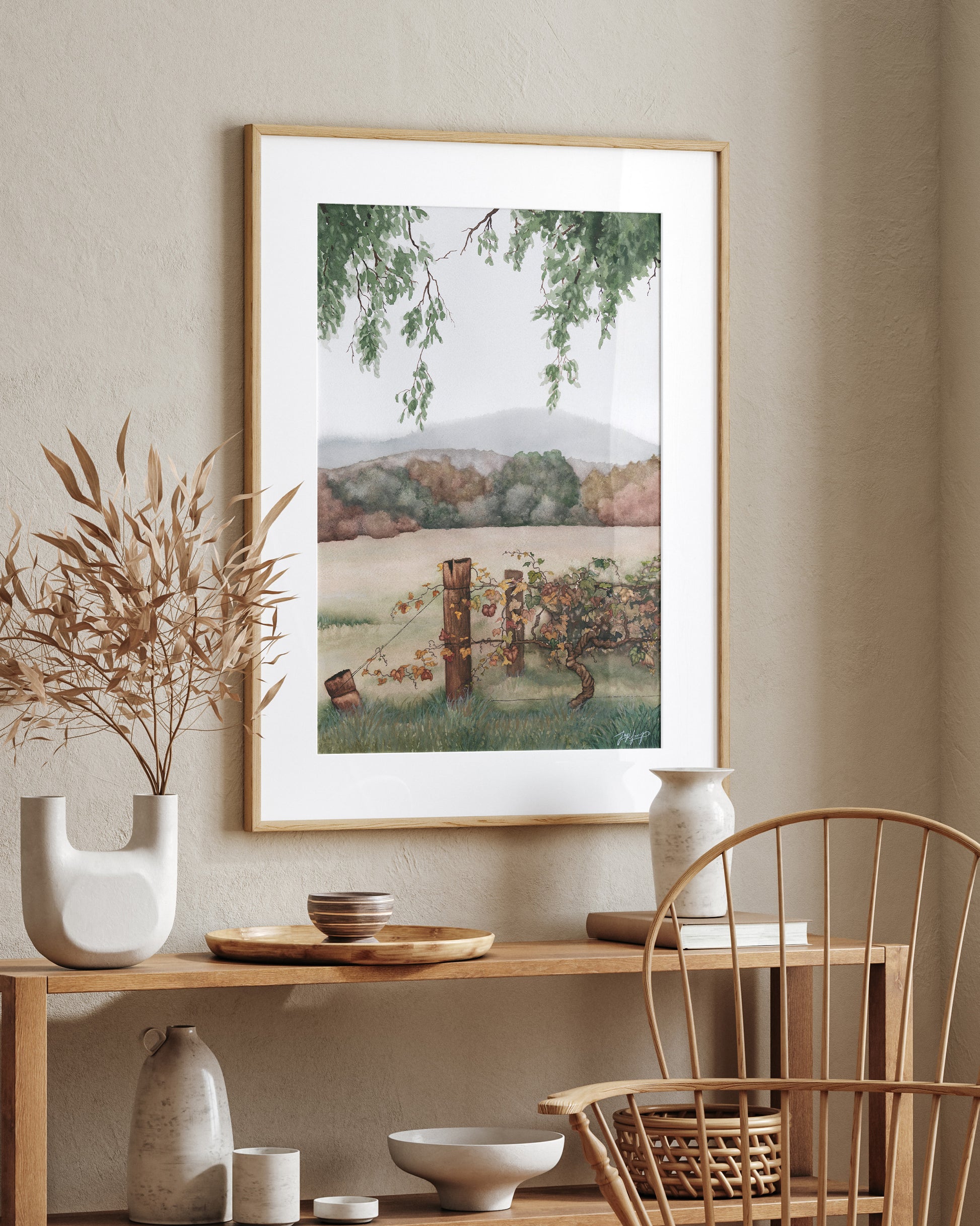 'Autumn Vines' - Fine Art Print - Young by Design