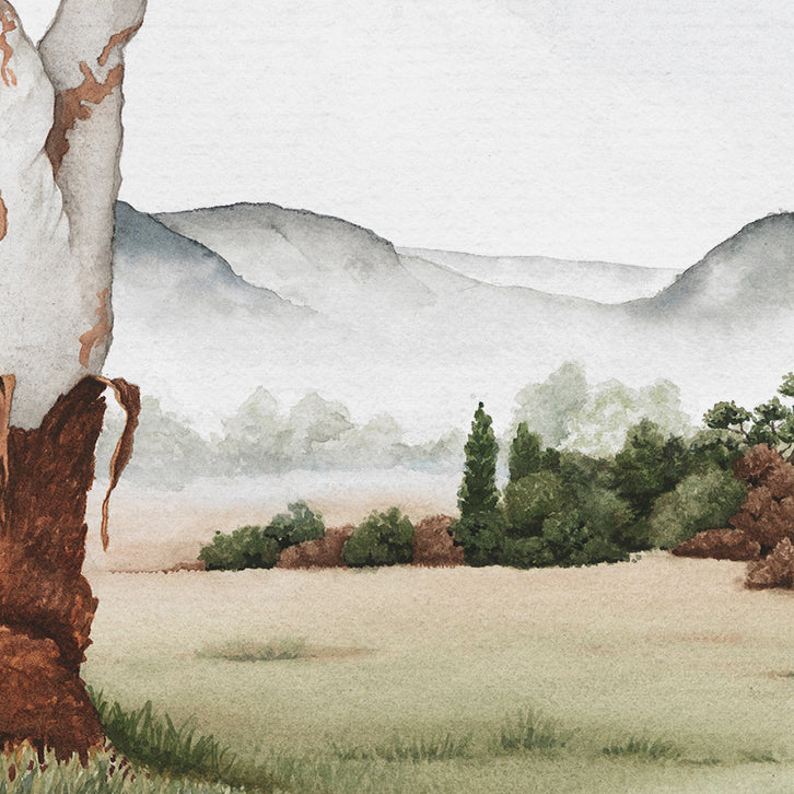 'Grand Roots' - Countryside Landscape Fine Art Print - Young by Design