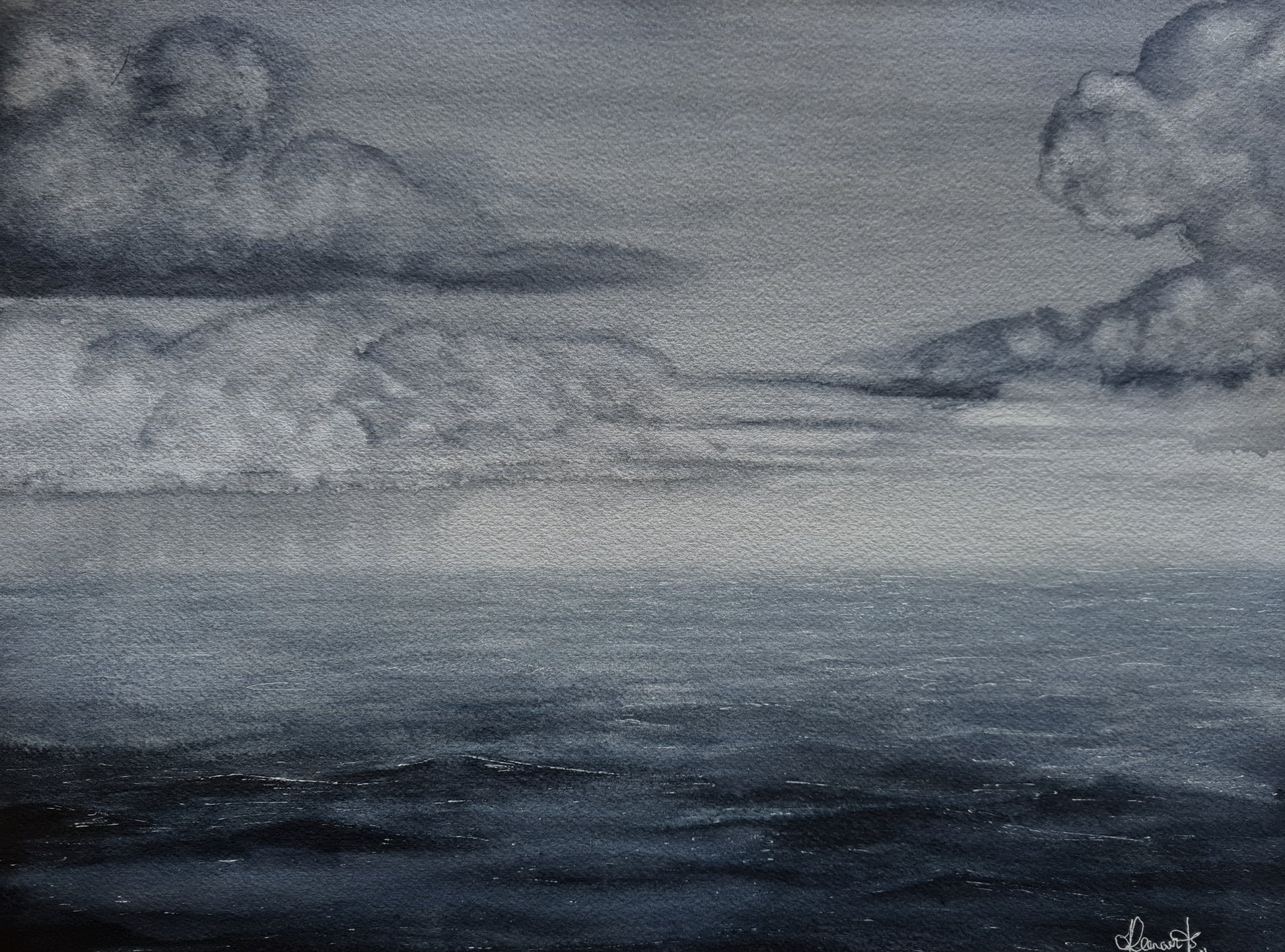 The Calm After the Storm - Original Artwork - Young by Design