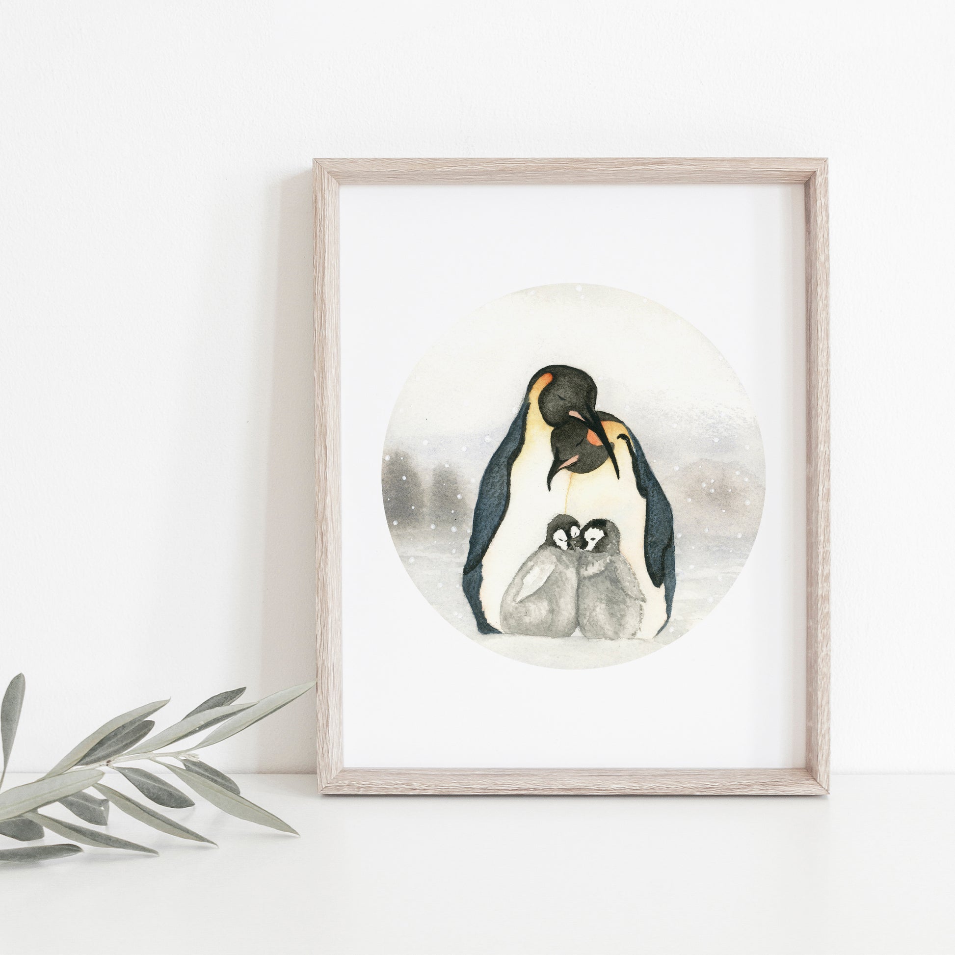 The Penguin Family.