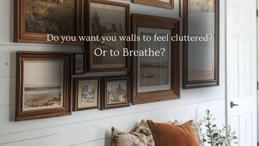 Why Larger Artwork Makes a Room Feel Calmer