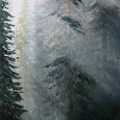 'Whispering Woodlands' - Art Print - Young by Design
