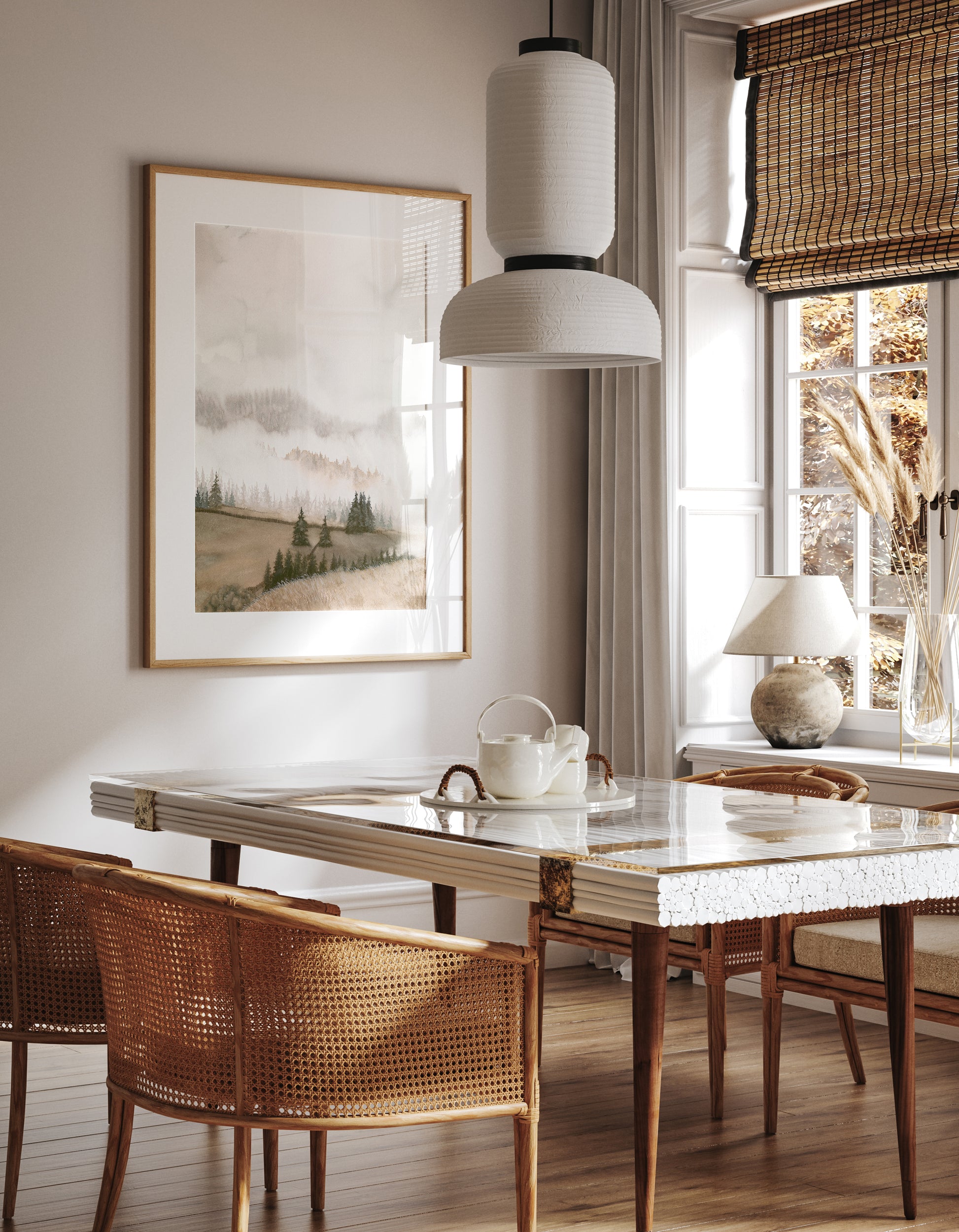 Autumn Morning Kiss i & ii Duo Set | Limited Edition Fine Art Prints - Young by Design