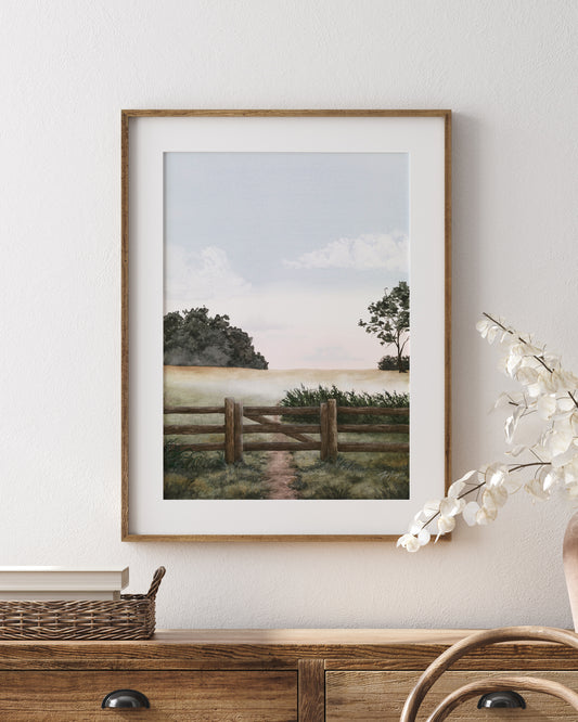 Between Shadows & Dawn - Fine Art Print - Young by Design