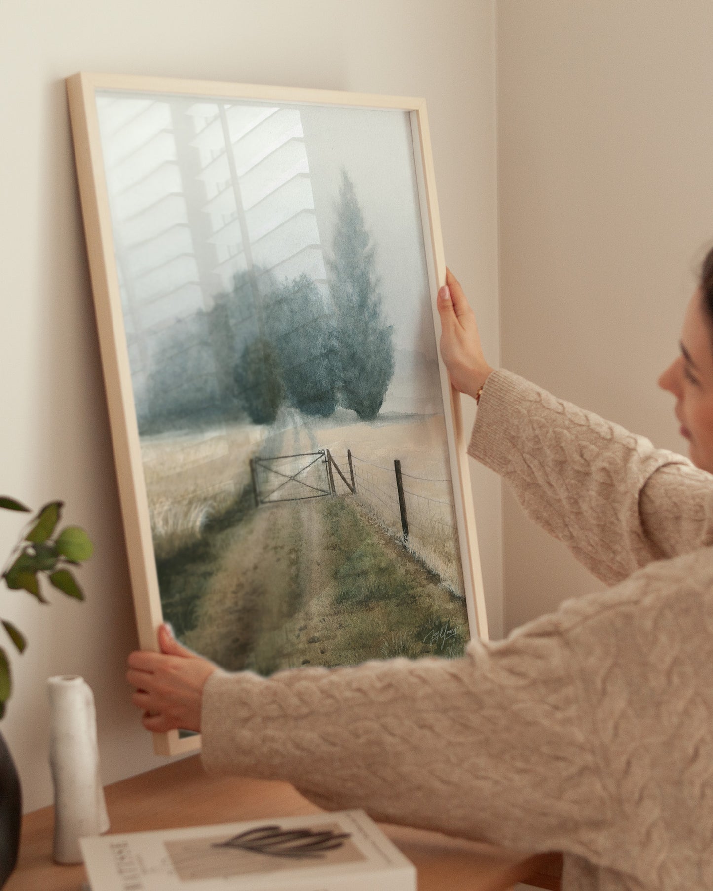 Gate Between Paddocks- Fine Art Print - Young by Design