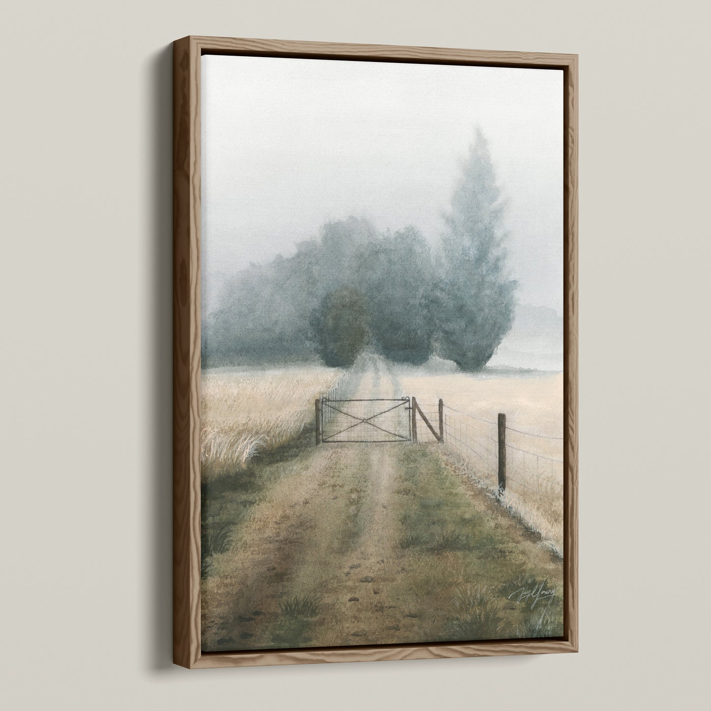 Gate Between Paddocks- Fine Art Print - Young by Design