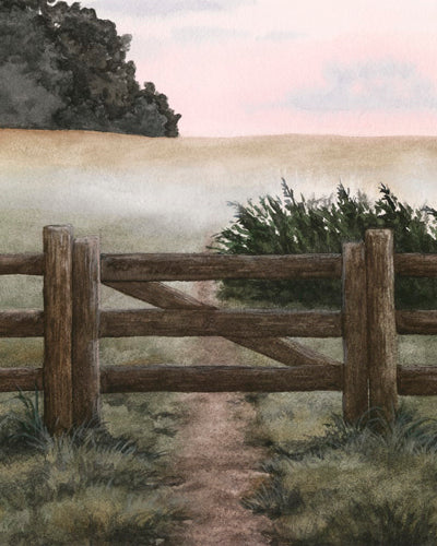 Between Shadows & Dawn - Fine Art Print - Young by Design