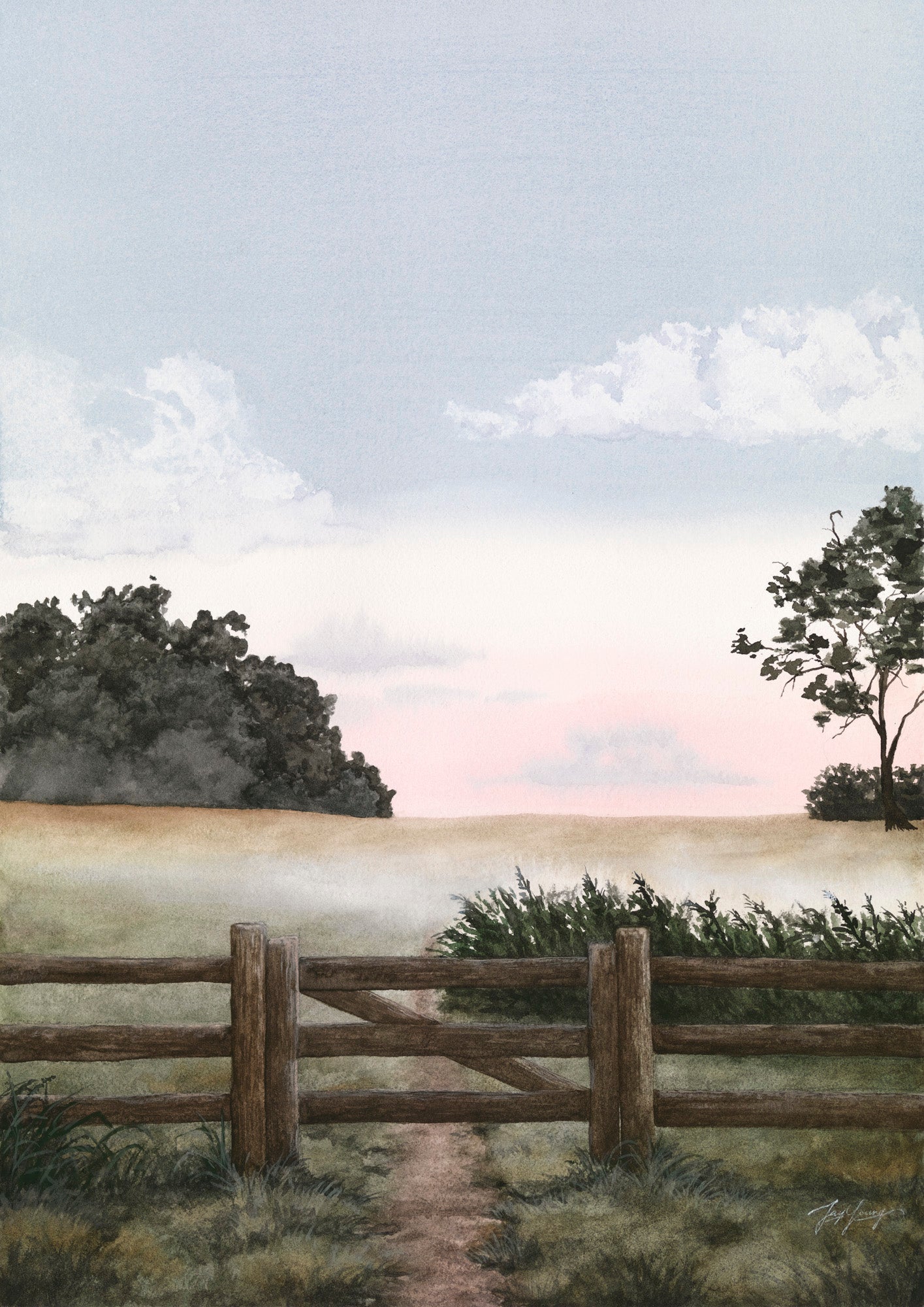 Between Shadows & Dawn - Fine Art Print - Young by Design