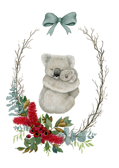 The Koalas - Blank Christmas Card - Young by Design