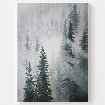 'Whispering Woodlands' - Art Print - Young by Design