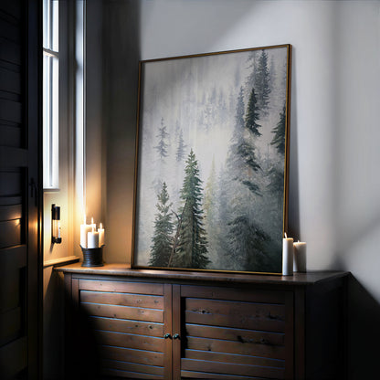 'Whispering Woodlands' - Art Print - Young by Design