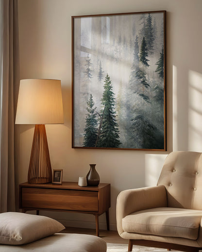 'Whispering Woodlands' - Art Print - Young by Design