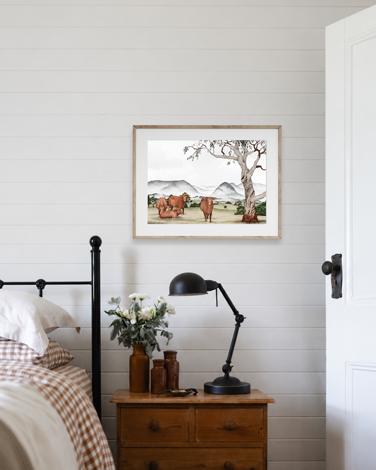 Gently Grazing - Original Artwork - Young by Design