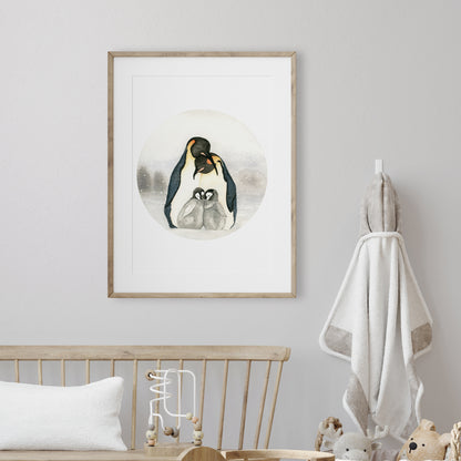 The Penguin Family.