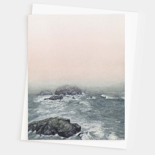 Oceans Mist Greeting Card - Young by Design