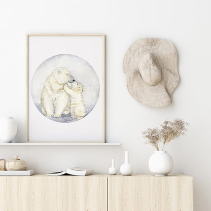 The Polar Bear Family.